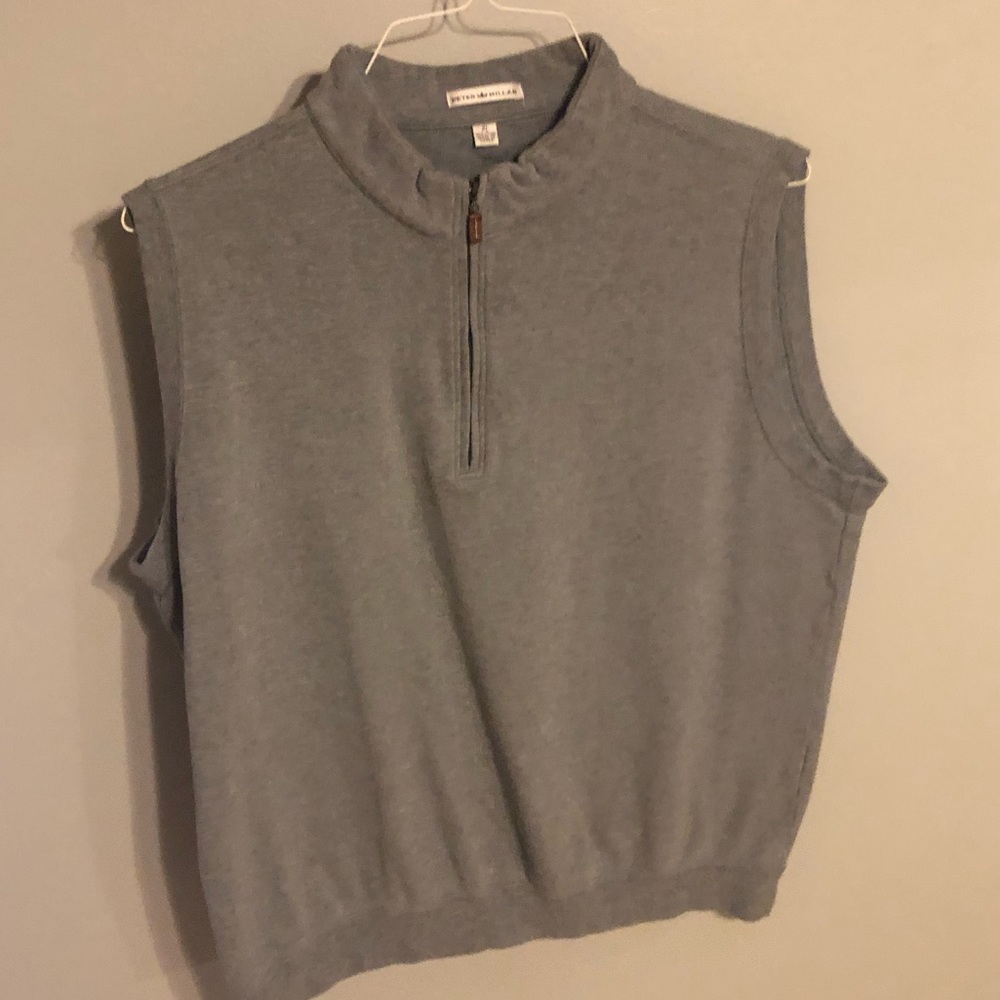 Grey peter millar vest